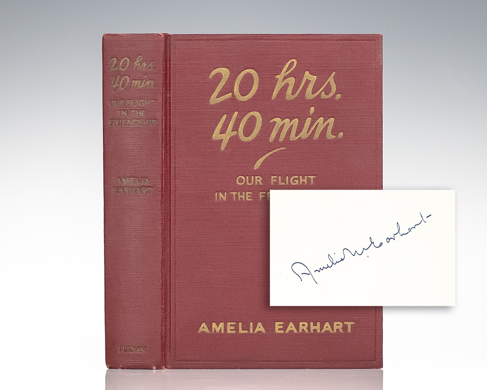 20 Hrs. 40 Min. Our Flight in the Friendship: The American Girl, First Across the Atlantic by Air, Tells Her Story.