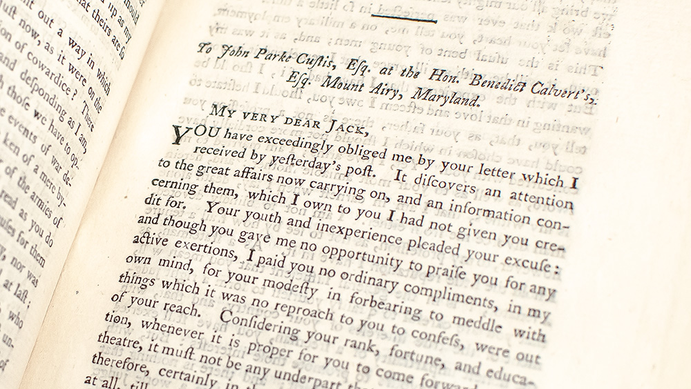 Letters From General Washington To Several Of His Friends, In June And July 1776; In Which is Set Forth an Interesting View of American Politics, at That All-Important Period.