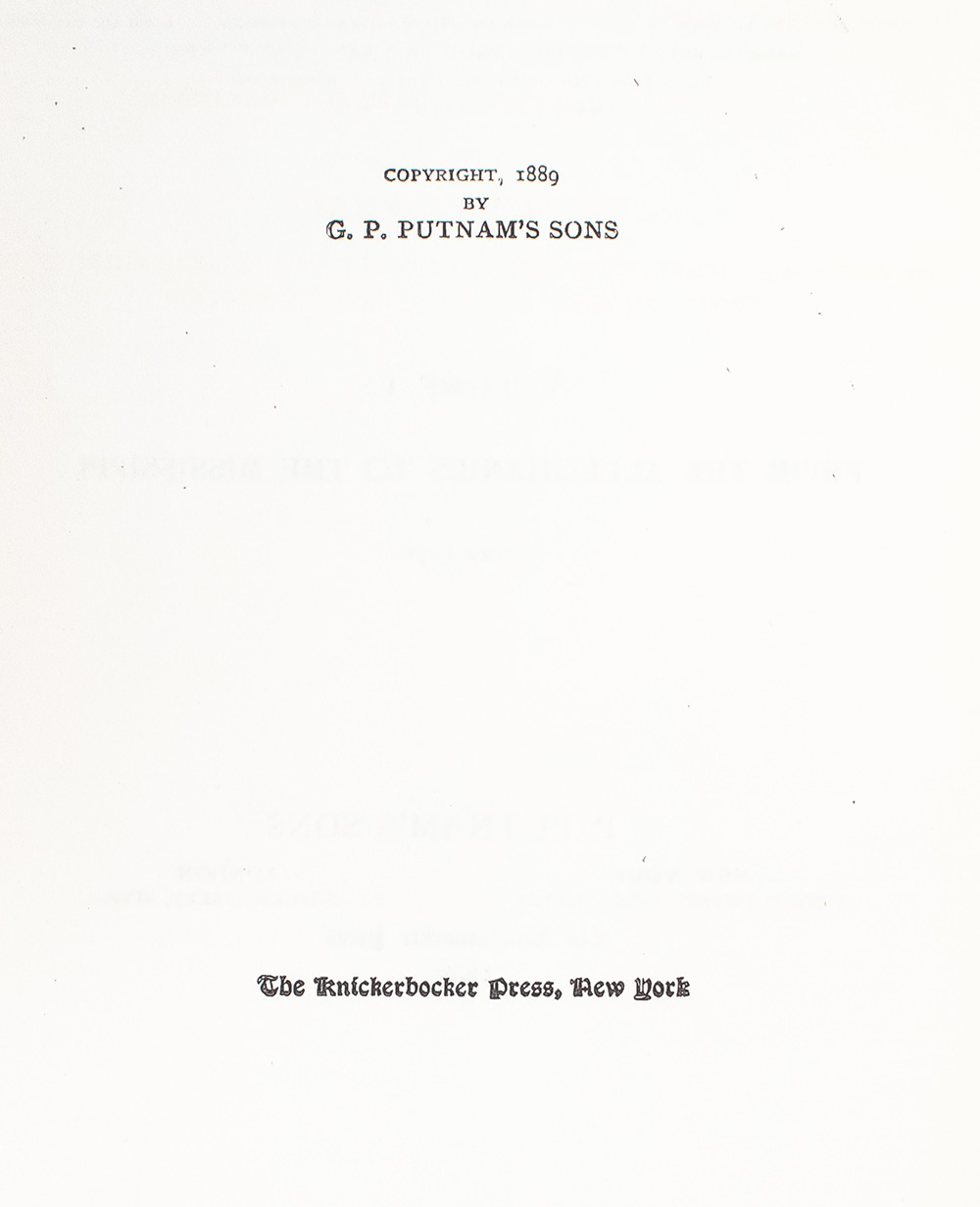 The Winning of the West.