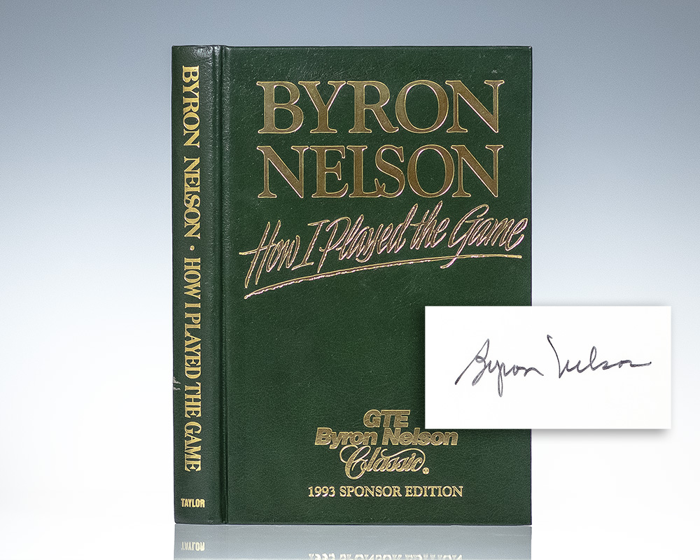 How I Played the Game.