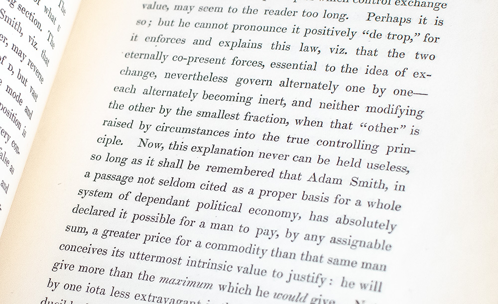 The Logic of Political Economy.