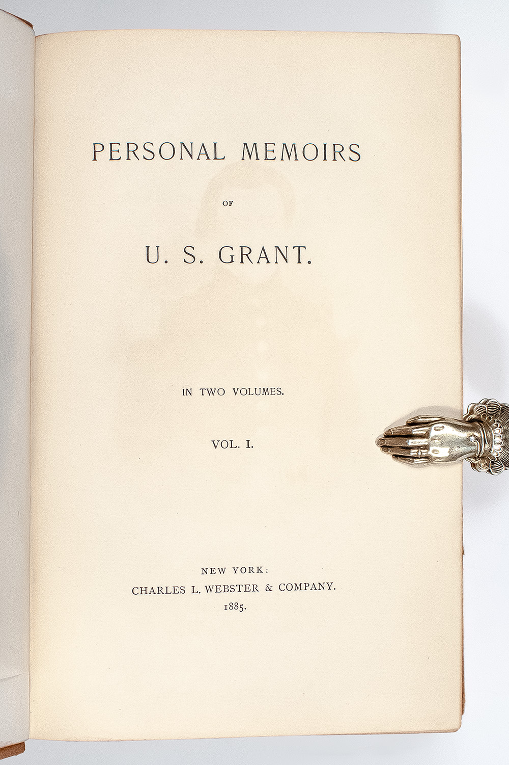 Personal Memoirs of U.S. Grant.