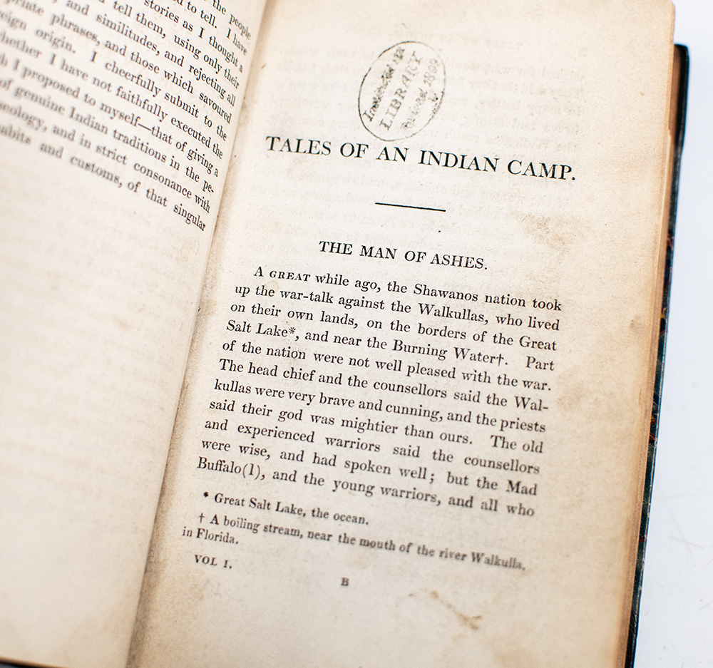 Traditions of the North American Indians: Being a Second and Revised Edition of 'Tales of an Indian Camp'.