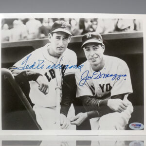 Joe DiMaggio and Ted Williams Signed Photograph.