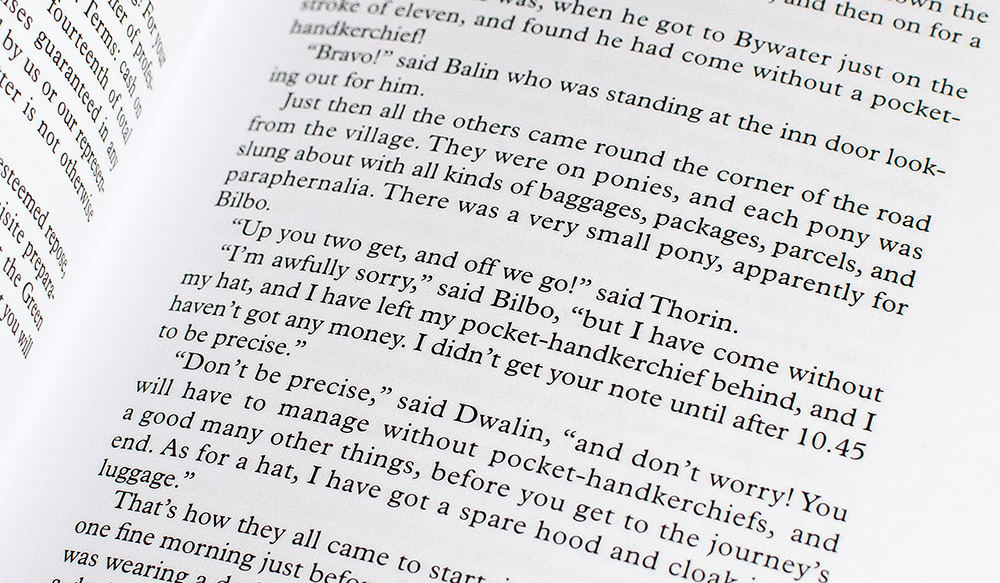 The Hobbit or There and Back Again.