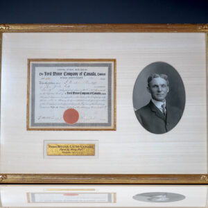 Henry Ford Signed Stock Certificate for the Ford Motor Company.
