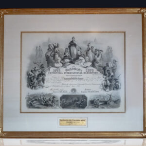 Centennial International Exhibition Capital Stock Certificate.