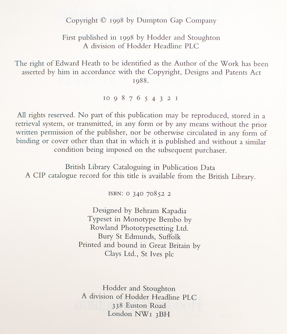 The Course of My Life: My Autobiography.