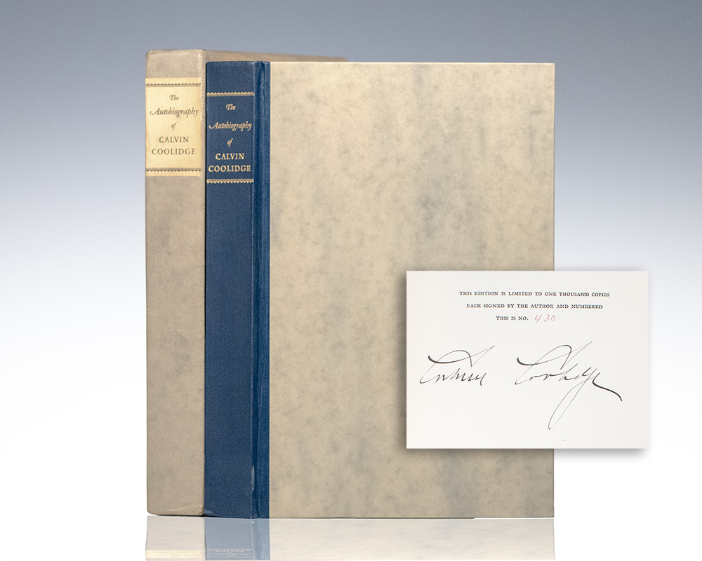 The Autobiography of Calvin Coolidge.