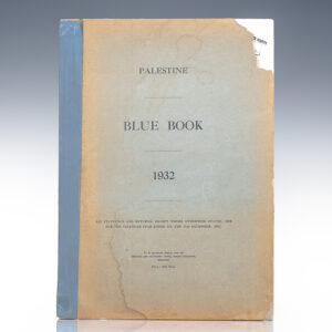 Palestine: Blue Book 1932.