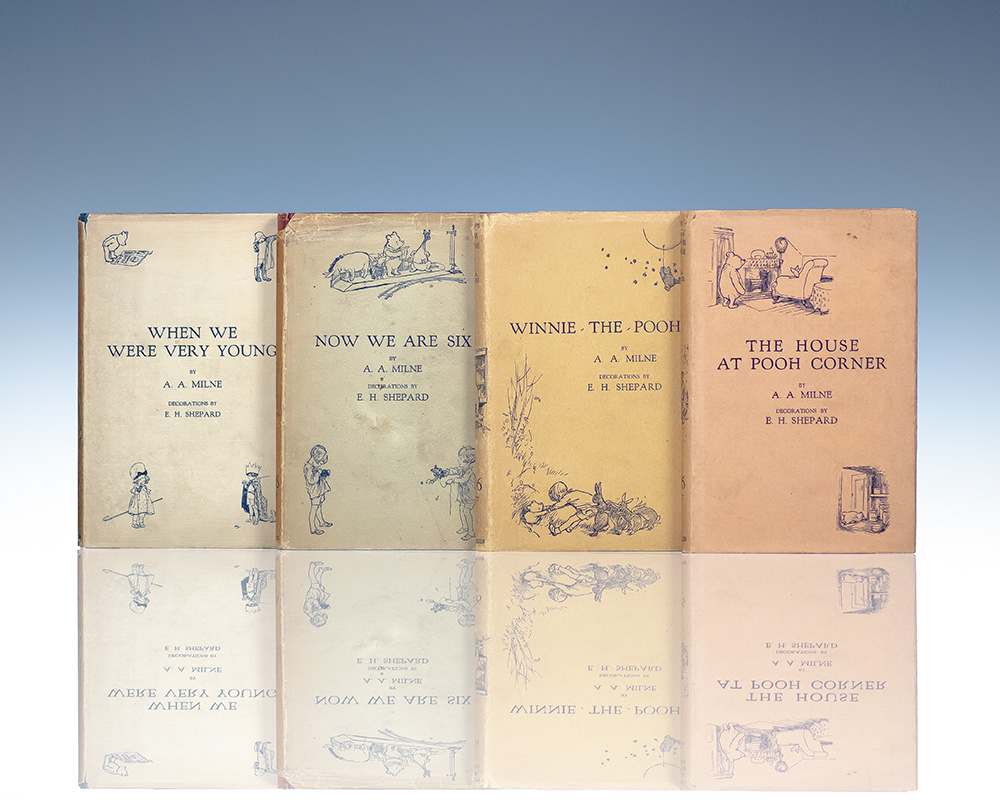 The Four Pooh Books: When We Were Very Young; Winnie-The-Pooh; Now We Are Six; The House At Pooh Corner. - Image 6