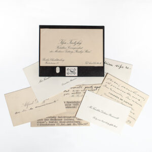 Visiting Card Collection.