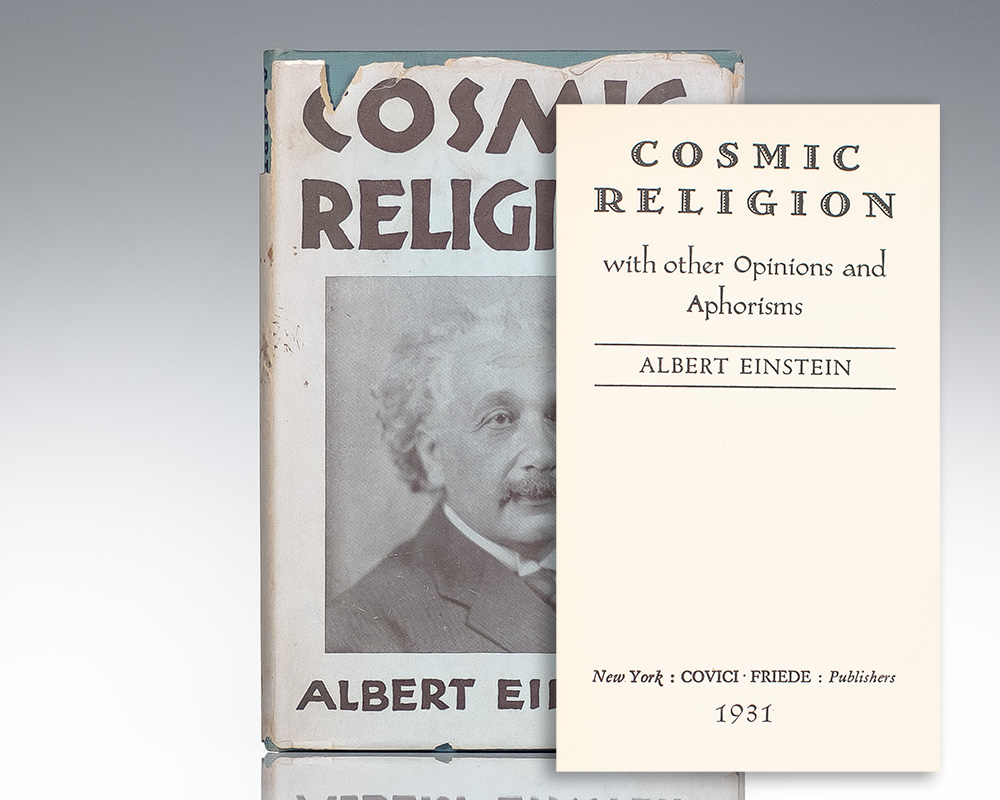 Cosmic Religion: with other Opinions and Aphorisms.