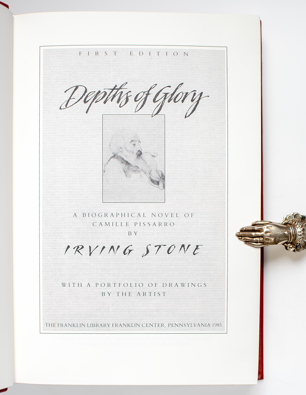 Depths of Glory: A Biographical Novel of Camille Pissarro.