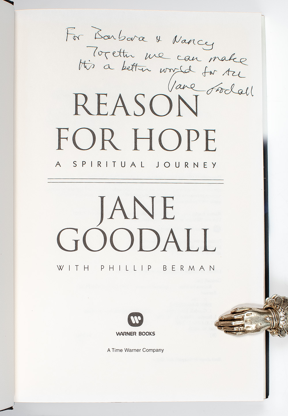 Reason For Hope: A Spiritual Journey.
