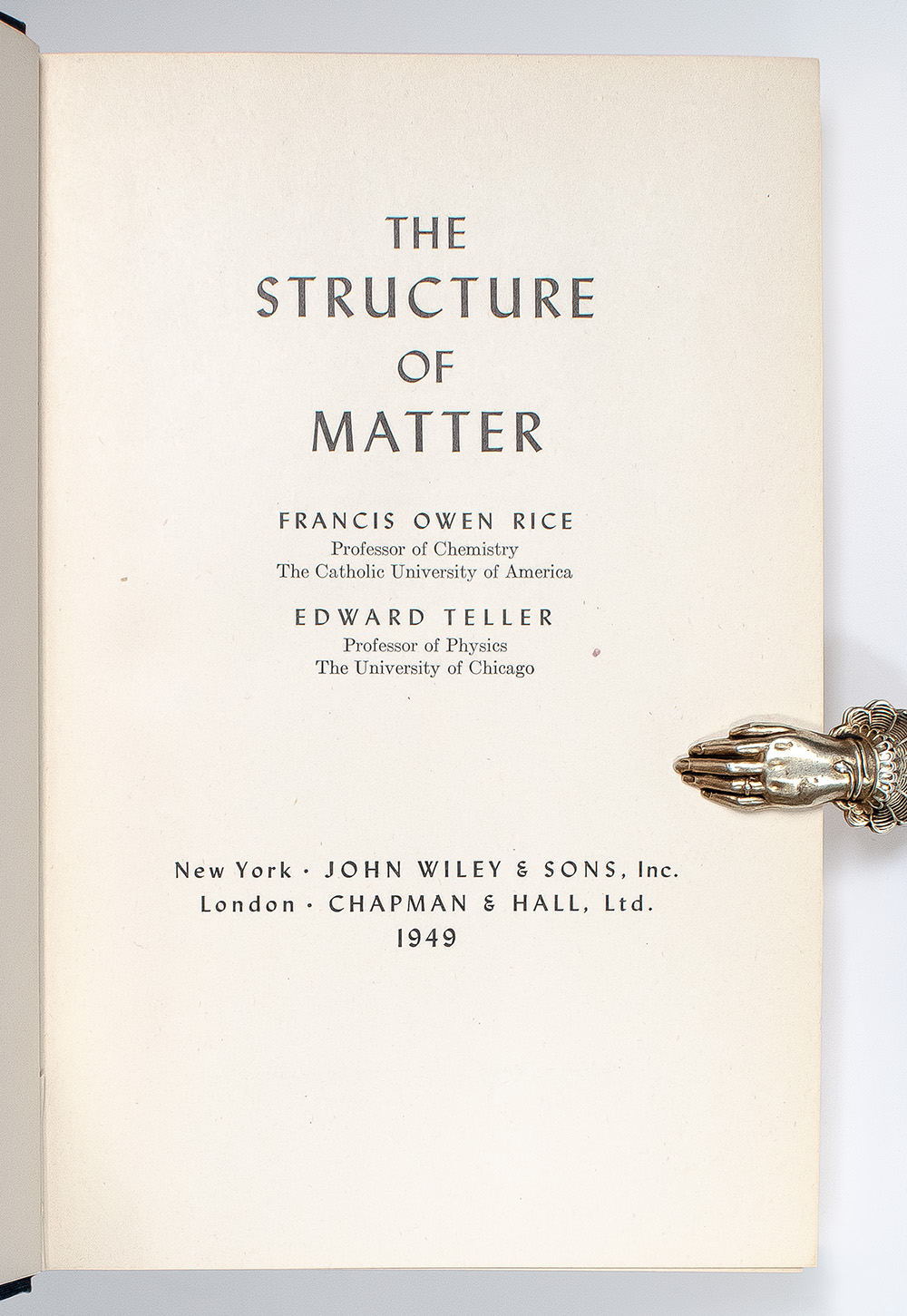 The Structure of Matter.
