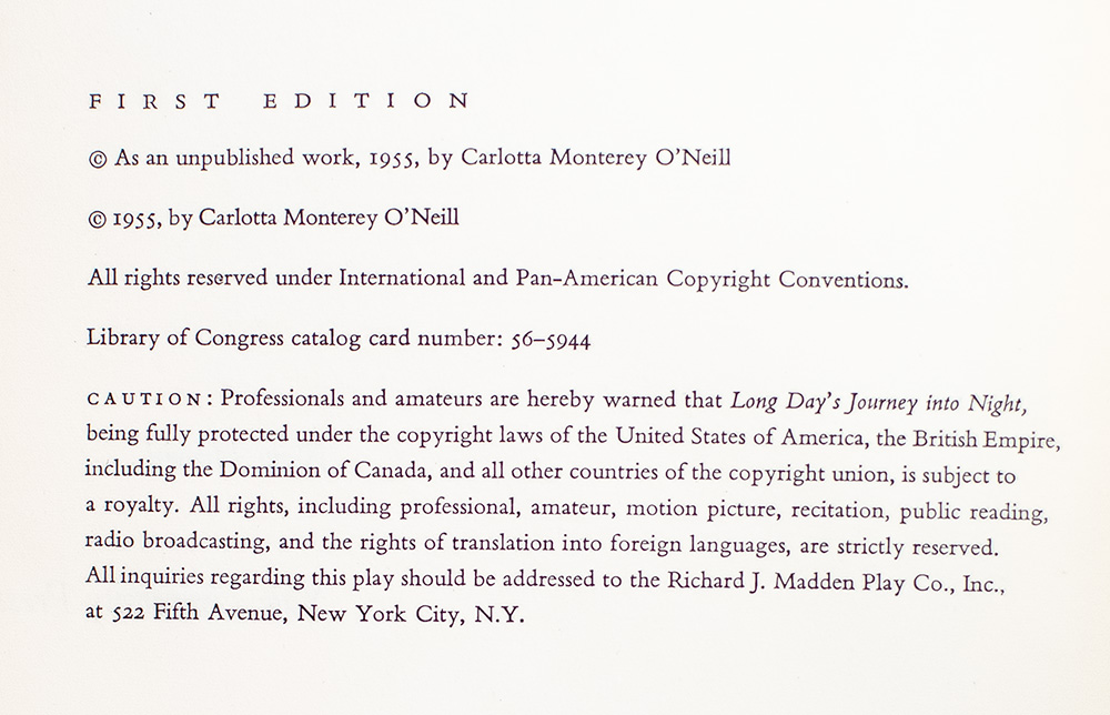 Long Day's Journey into Night.