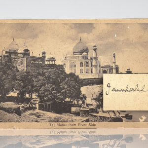 Jawaharlal Nehru Postcard Signed.