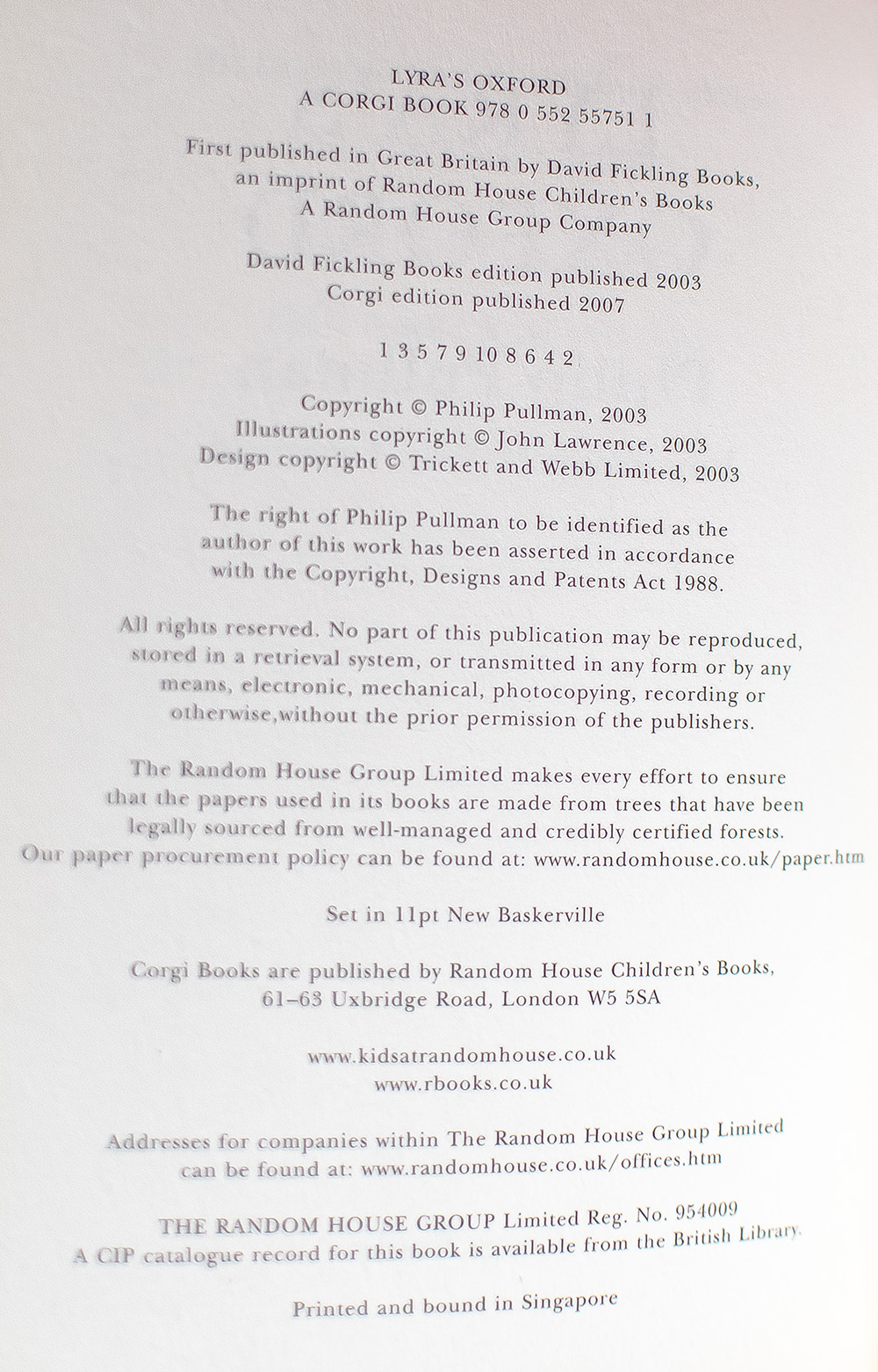 Lyra's Oxford.