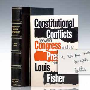Constitutional Conflicts Between Congress and the President.