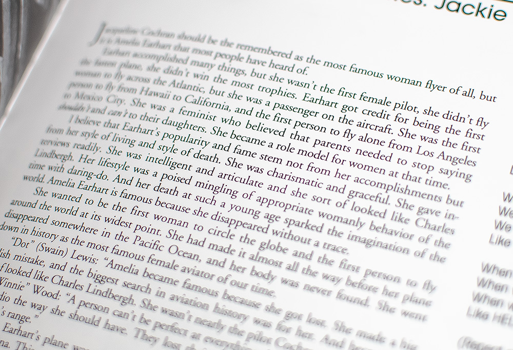 WASPs: Women Airforce Service Pilots of World War II.