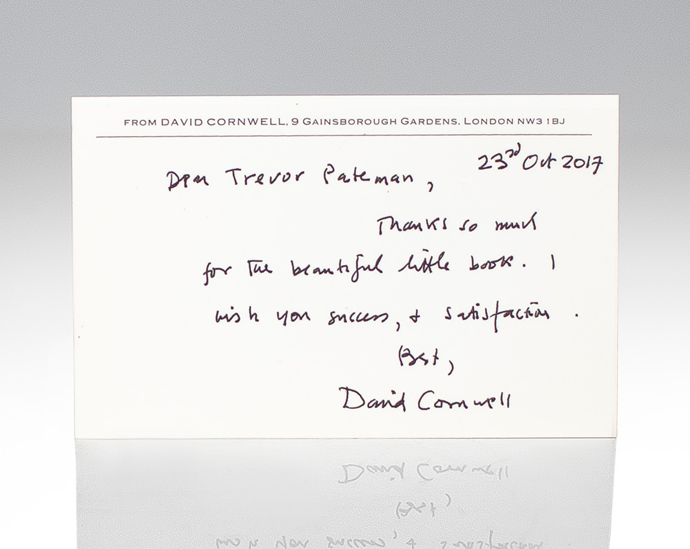 John Le Carré Autograph Letters Signed.