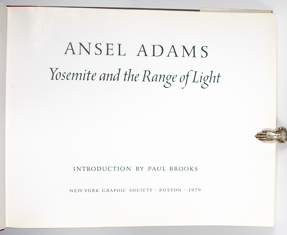 Yosemite and the Range of Light.