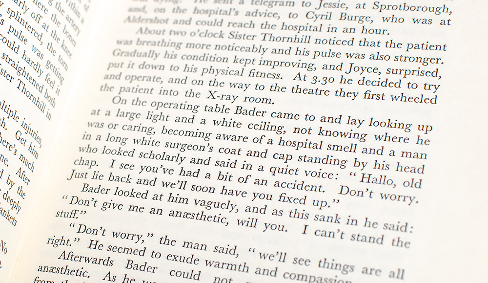 Reach For The Sky: The Story of Douglas Bader.