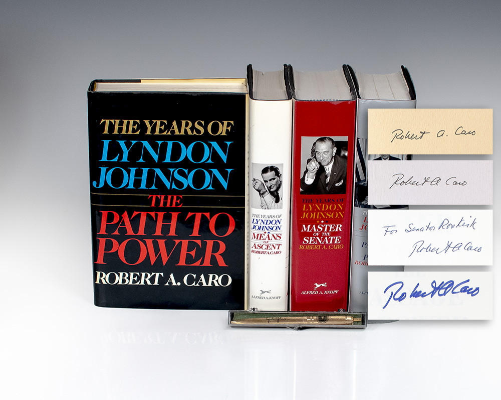 The Years of Lyndon Johnson: The Path To Power, Means of Ascent, Master of the Senate, The Passage of Power.