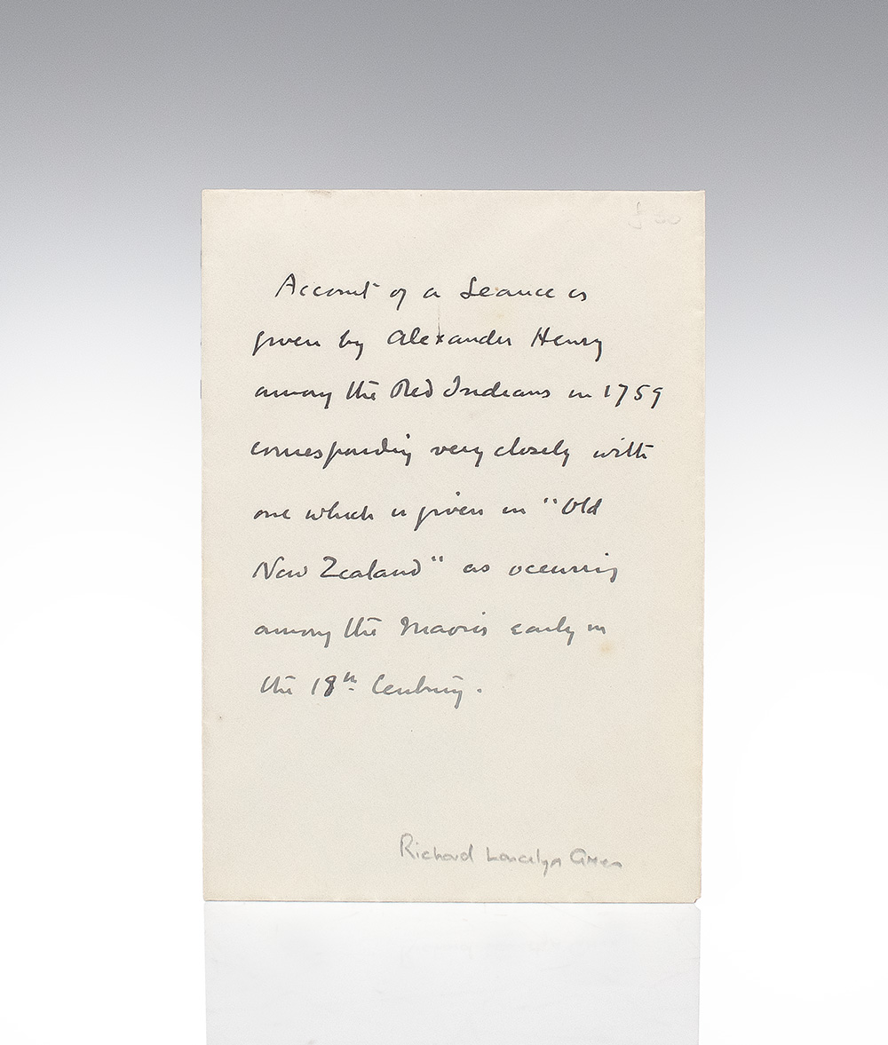 Sir Arthur Conan Doyle Handwritten Manuscript Collection on Seances and Spiritualism.