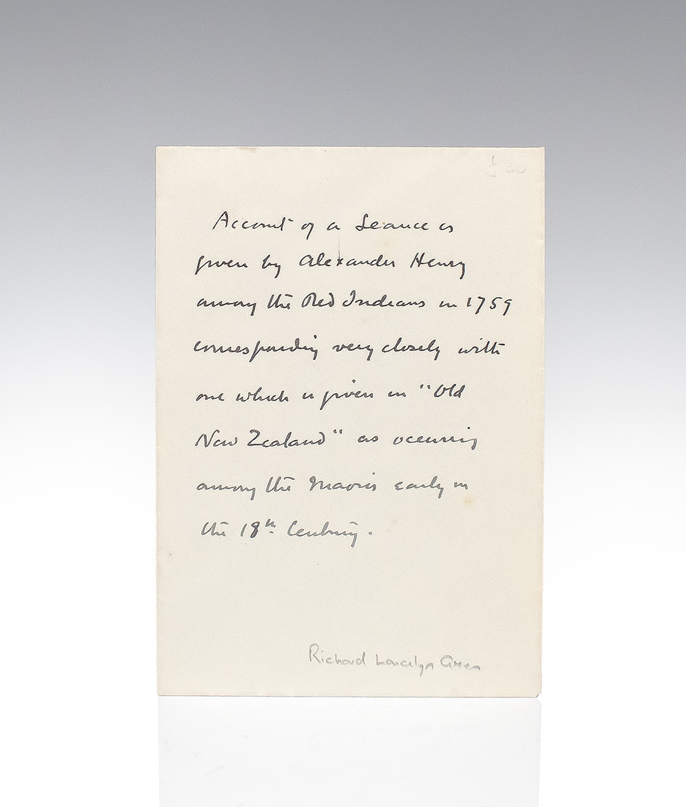 Sir Arthur Conan Doyle Handwritten Manuscript Collection on Seances and Spiritualism.