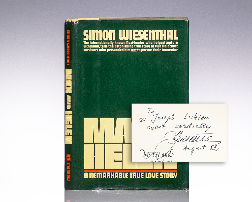 Max and Helen: A Remarkable True Love Story.