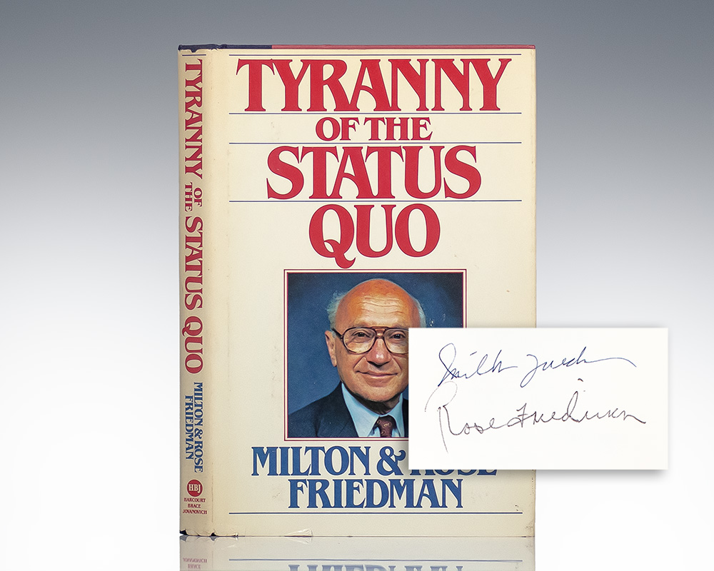 Tyranny of the Status Quo.