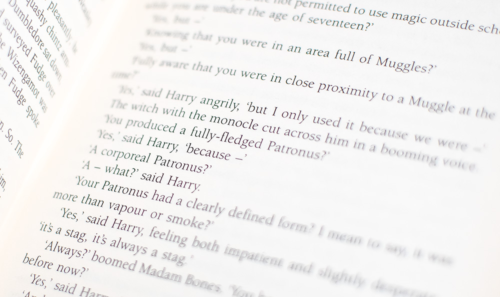 Harry Potter and the Order of the Phoenix.