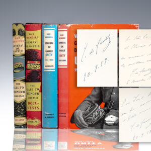 War Memoirs: The Call to Honour 1940-1942; The Call to Honour 1940-4942 Documents; Unity 1942-1944; Unity 1942-1944 Documents.