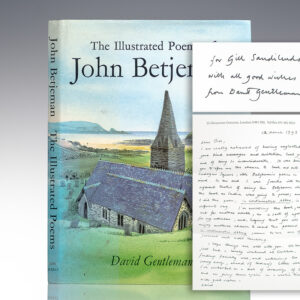 The Illustrated Poems of John Betjeman. [WITH] Autograph Letter Signed by David Gentleman.