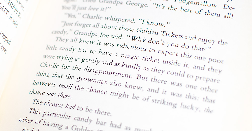 Charlie And The Chocolate Factory.