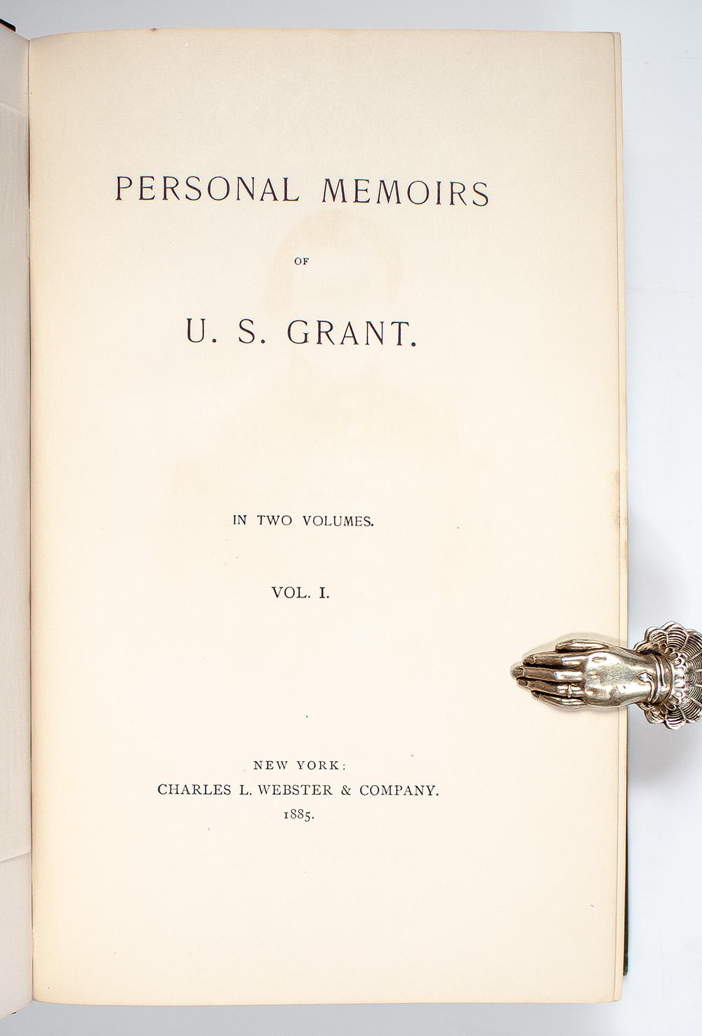Personal Memoirs of U.S. Grant.