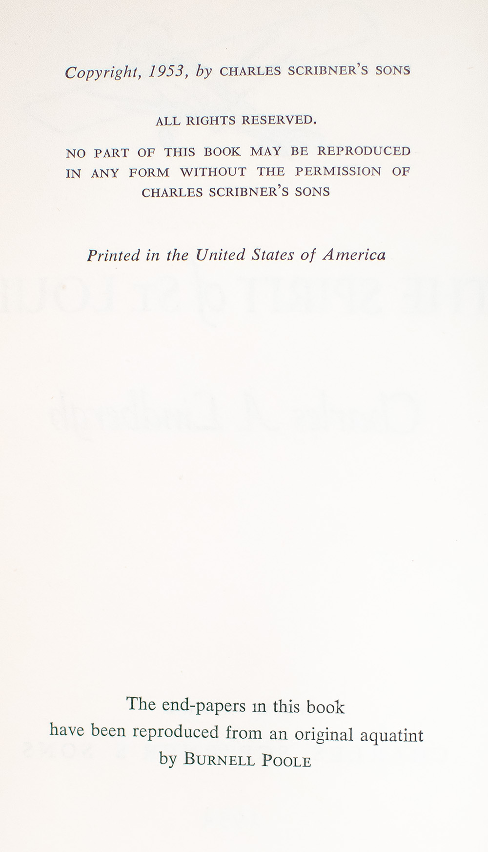 The Spirit of St. Louis.