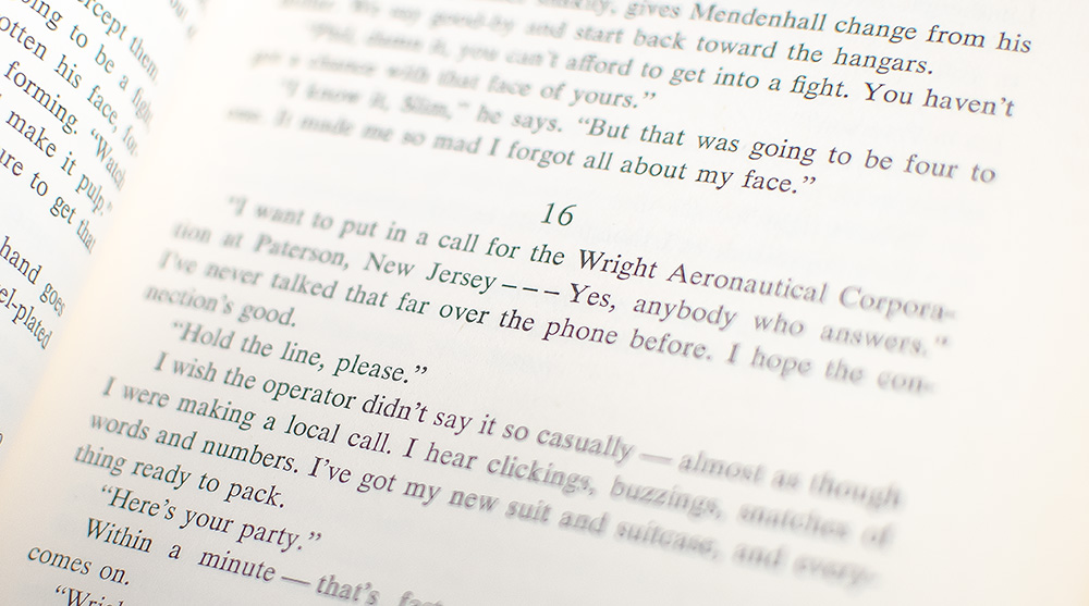 The Spirit of St. Louis.