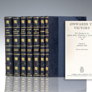 Winston Churchill's War Speeches: Into Battle, The Unrelenting Struggle, The End of the Beginning, Onwards to Victory, The Dawn of Liberation, Victory, Secret Session Speeches.