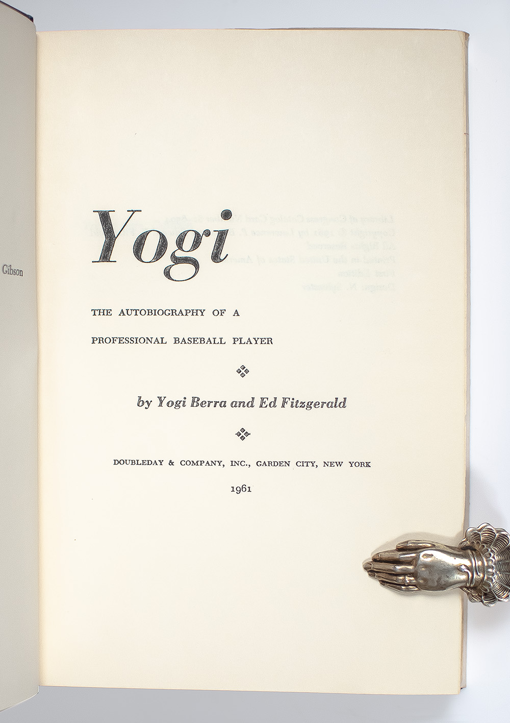 Yogi: The Autobiography of a Professional Baseball Player.