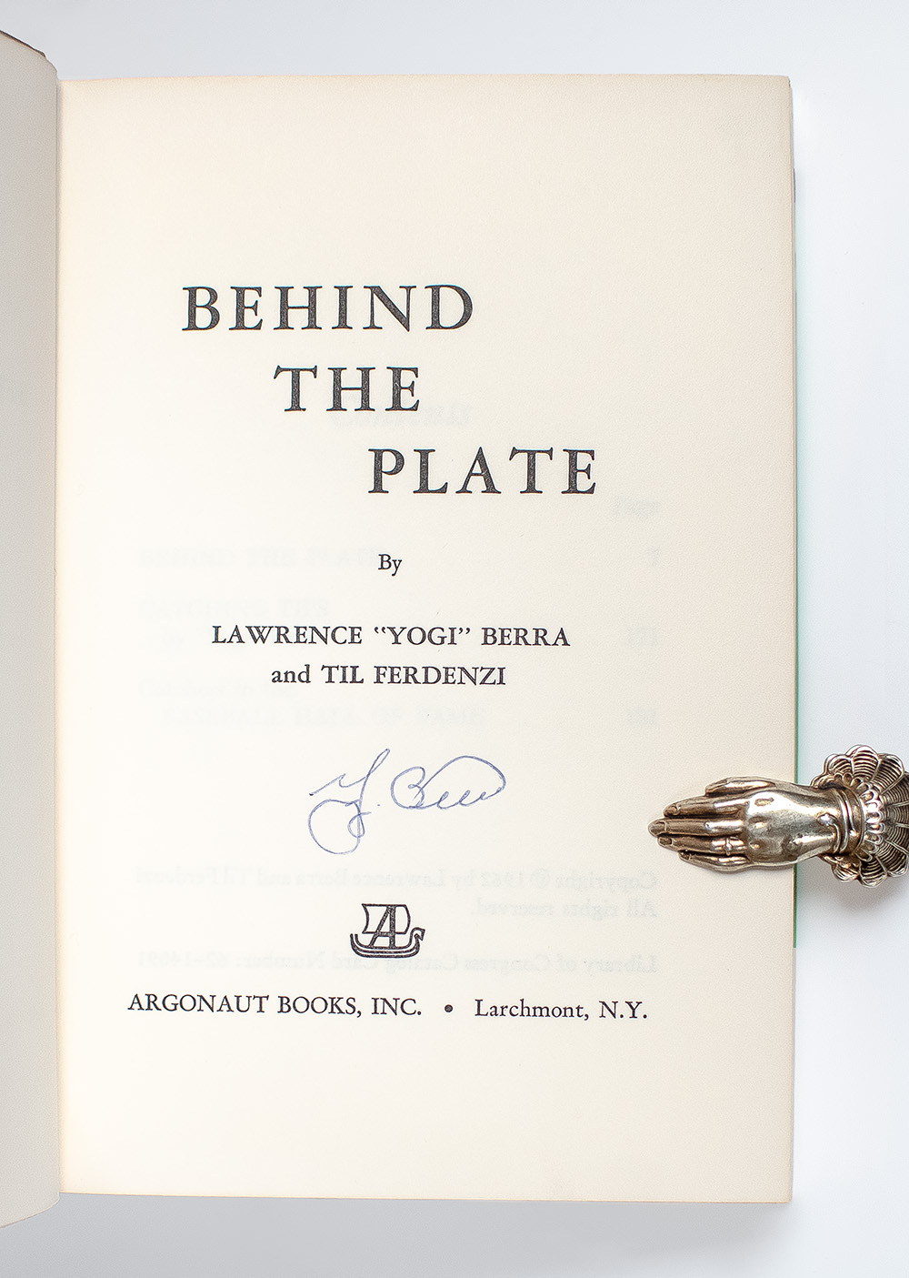 Behind the Plate.