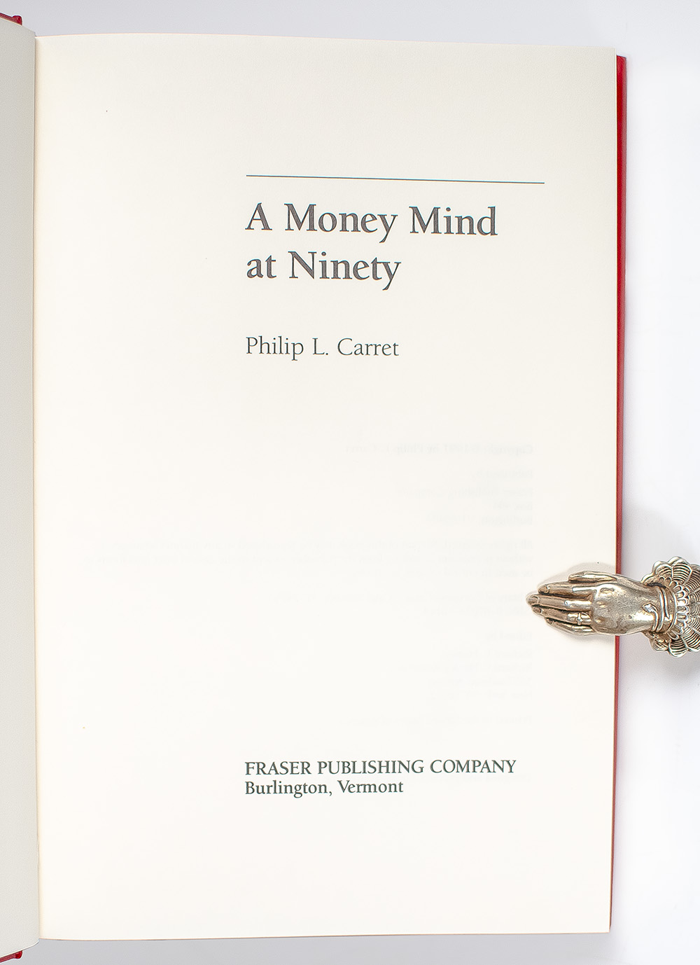A Money Mind At Ninety.