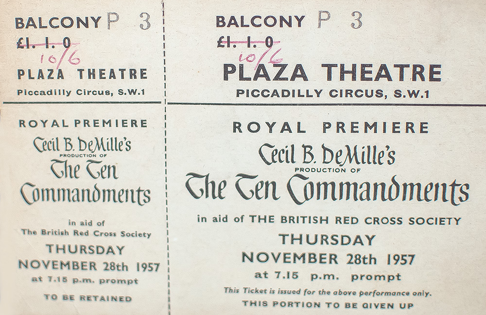 The Ten Commandments.