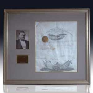 Ulysses S. Grant Signed Presidential Appointment.