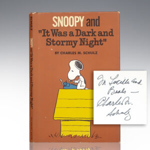 Snoopy and "It Was a Dark and Stormy Night."