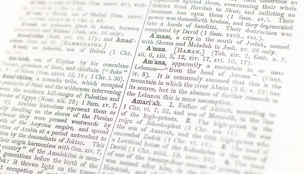 A Concise Dictionary of the Bible, For the Use of Families and Students.
