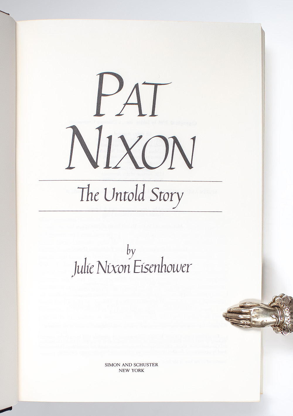 Pat Nixon: The Untold Story.
