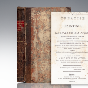 A Treatise on Painting, by Leonardo Da Vinci. Faithfully Translated from the Original Italian, and Now First Digested Under Proper Heads.